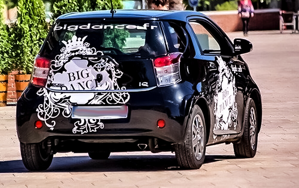 Marquage publicitaire Big Dance - Kristoffarts | Covering, Wrapping & PPF à Montauban