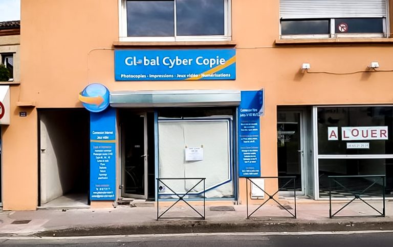 Enseigne extérieur Global Cyber Copie - Kristoffarts | Covering, Wrapping & PPF à Montauban
