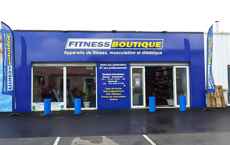 Enseigne extérieur Fitness Boutique - Kristoffarts | Covering, Wrapping & PPF à Montauban