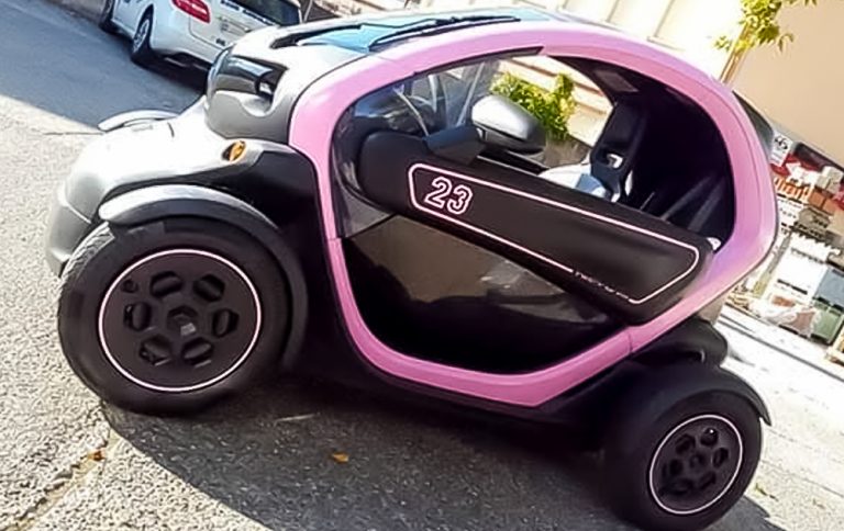 covering Renault Twizy rose - Kristoffarts | Covering, Wrapping & PPF à Montauban