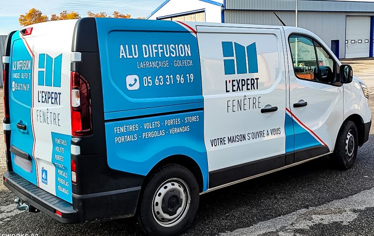 Marquage publicitaire Alu Diffusion - Kristoffarts | Covering, Wrapping & PPF à Montauban