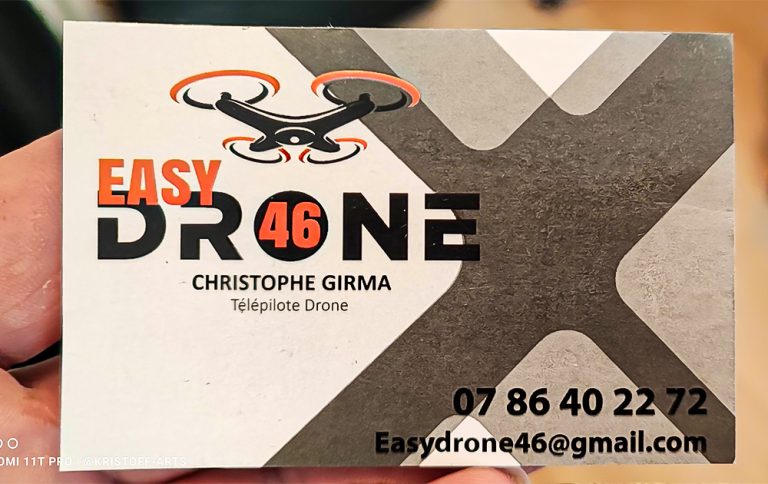 carte de visite EasyDrone46 - Kristoffarts | Covering, Wrapping & PPF à Montauban