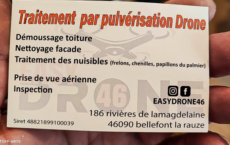 carte de visite EasyDrone46 - Kristoffarts | Covering, Wrapping & PPF à Montauban