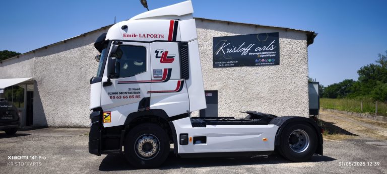 Marquage véhicule Truck - Kristoffarts | Covering, Wrapping & PPF à Montauban